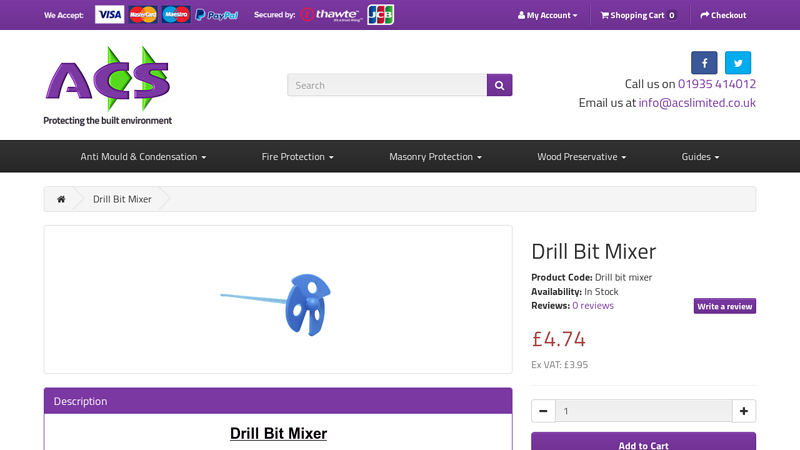 Paint Mixer Drill Bit