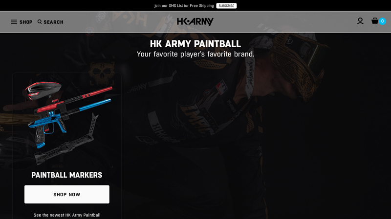 Paintball Gear and Airsoft Equipment by HK Army