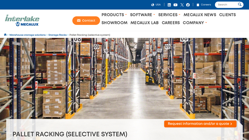 Pallet Racking (selective system)
