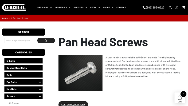 Pan Head Screws