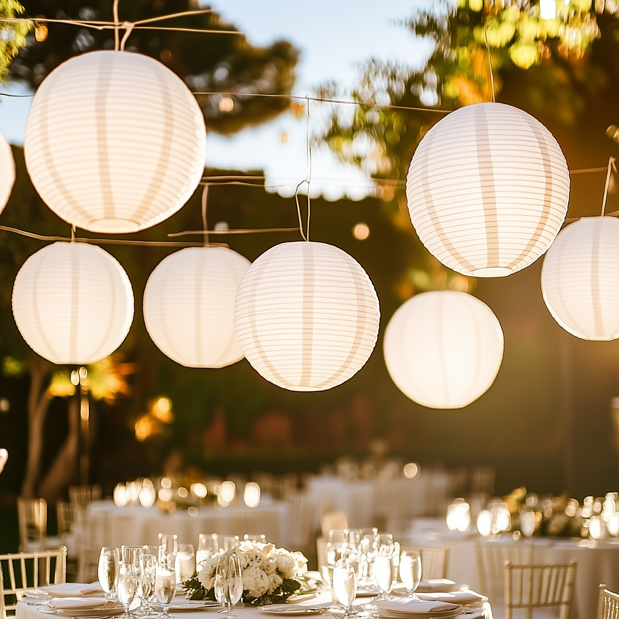 Paper Lanterns, Party Lights, Wedding & Decoration