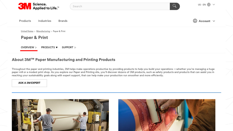 Paper Manufacturing and Printing Products