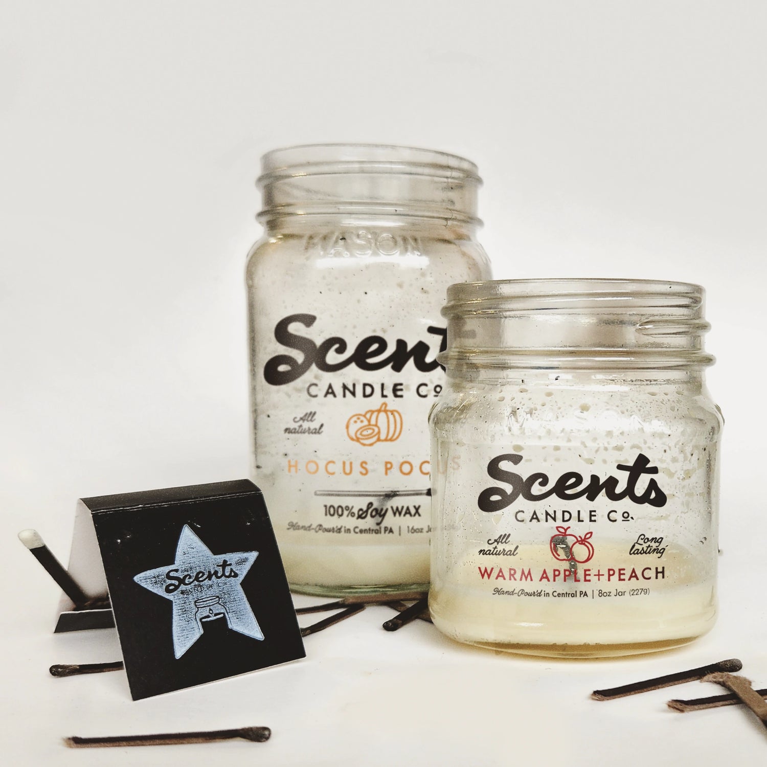 Paraffin Free & Clean Burning Candles