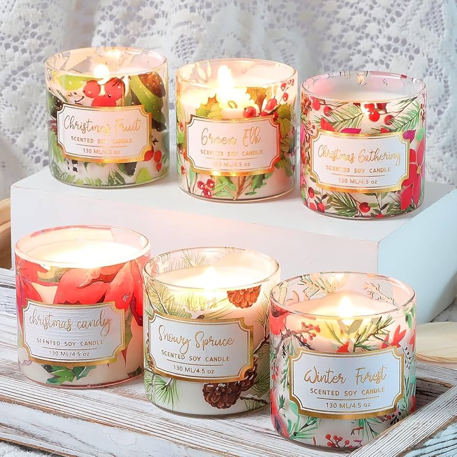 Paraffin Free & Clean Burning Candles