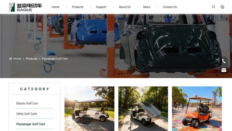 Passenger LSV Golf Cart Wholesale Manufacturer