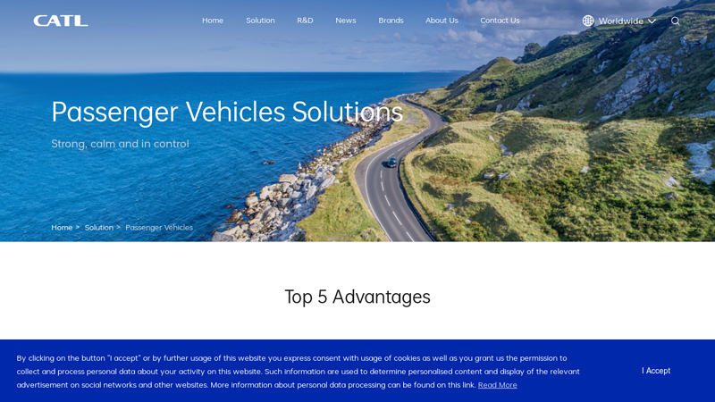 Passenger Vehicles Solutions