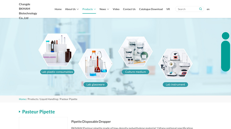 Pasteur Pipette Factory Manufacturers in China