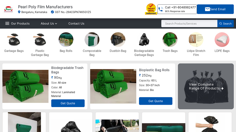 Pearl Poly Film Manufacturers, Bengaluru