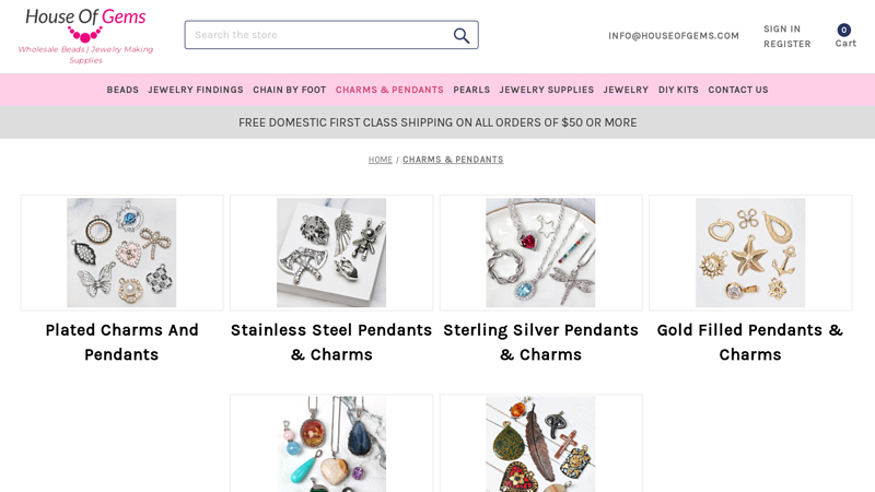 Pendants & Charms For Necklace And Bracelet Wholesale