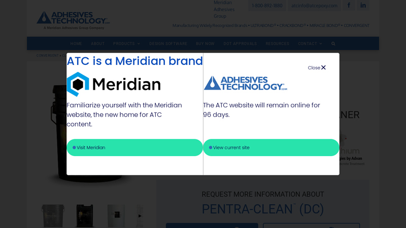 Pentra-Clean™ (DC): Multi-Surface Acid Free DC Daily Cleaner