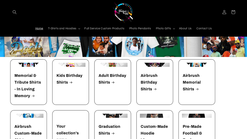 perfectfotoinc custom t-shirts