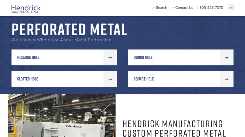 Perforated Metal Sheets & Panels