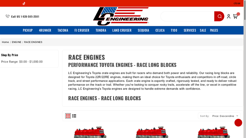 Performance Toyota Engines