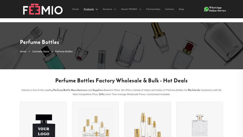 Perfume Glass Bottle Manufacturer Factory, Supplier, Wholesale