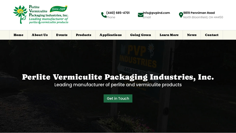 Perlite Vermiculite Packaging Industries, Inc.