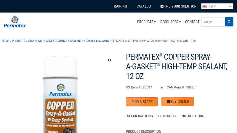 Permatex® Copper Spray
