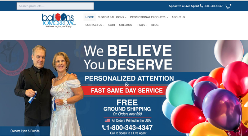 Personalized Balloons, Logo Balloons & Custom Printed Products at ...