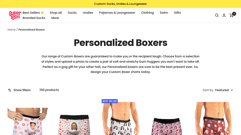 Personalized Boxers