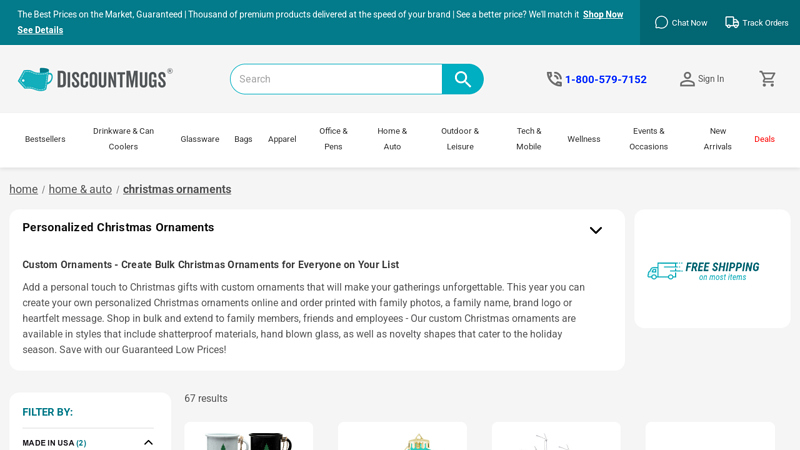 Personalized Christmas Ornaments