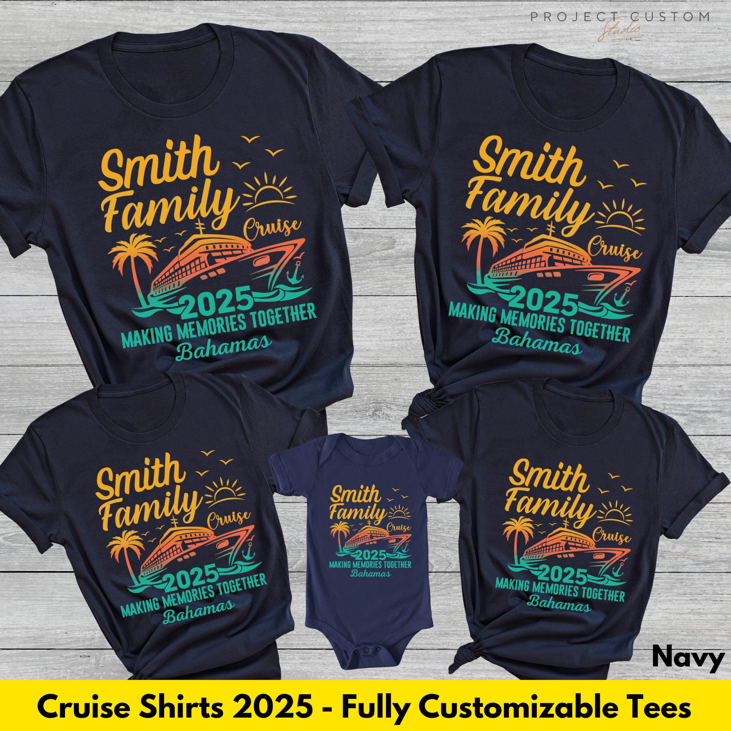 Personalized Family Cruise Shirt custom t-shirts