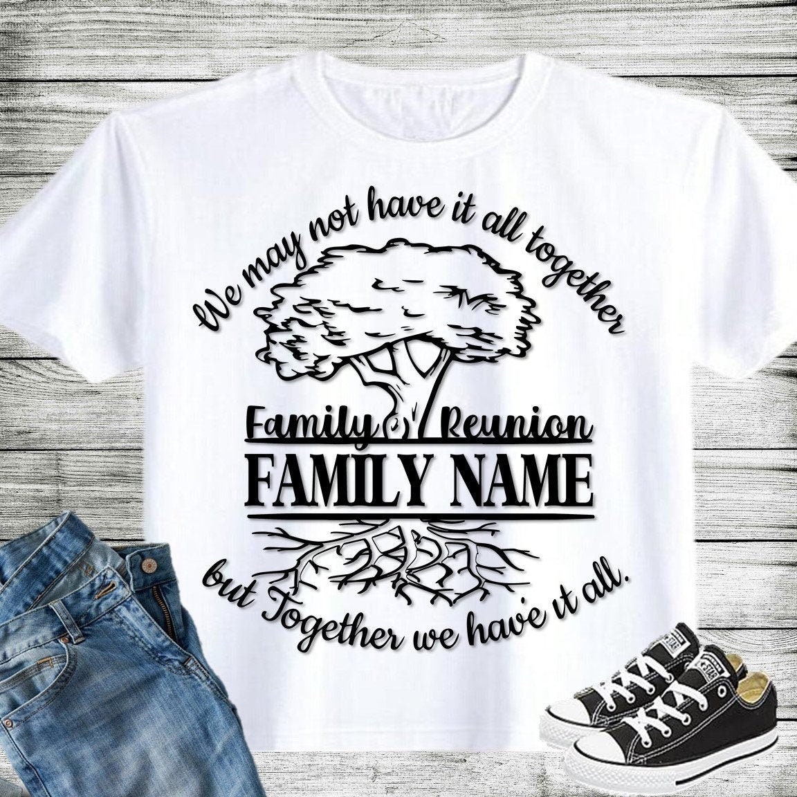 Personalized Family Reunion Shirts custom t-shirts