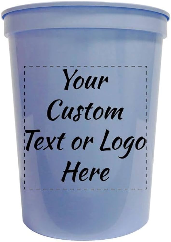 Personalized Plastic Cups: Custom