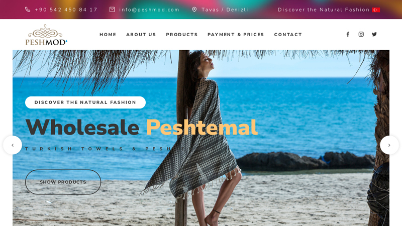 Peshmod Peshtemal (Manufacturer & Wholesaler) Turkish Towels ...