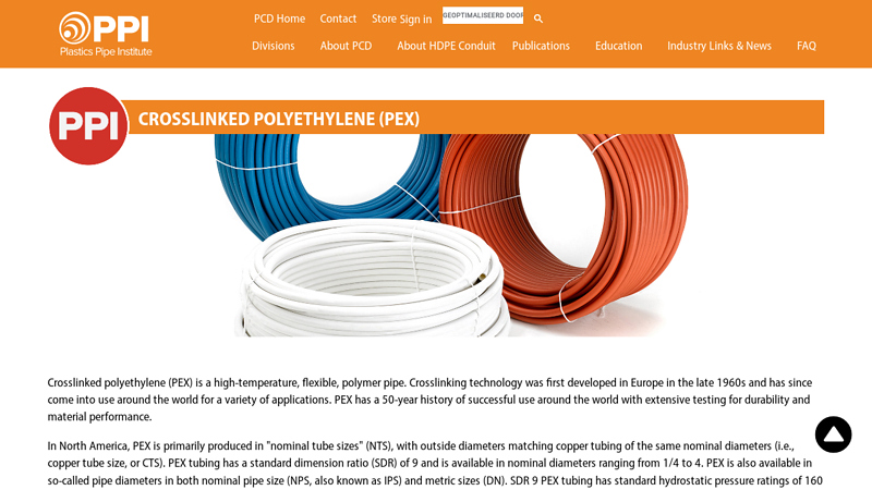 PEX Pipe and Tubing