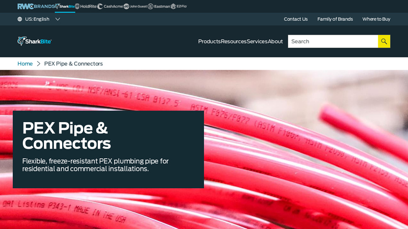 PEX Pipe & Connectors