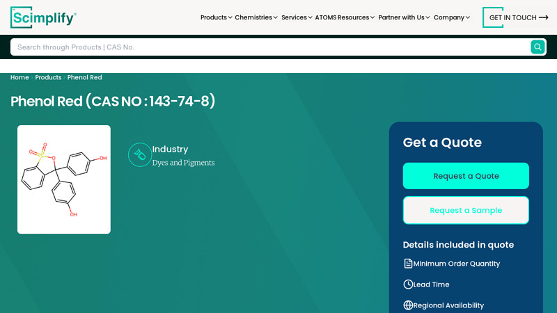 Phenol Red Manufacturer and Suppliers