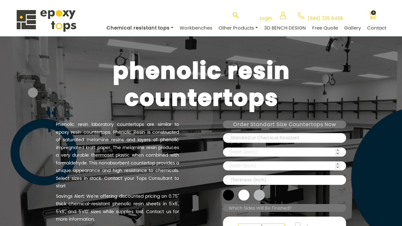 Phenolic Resin Countertops