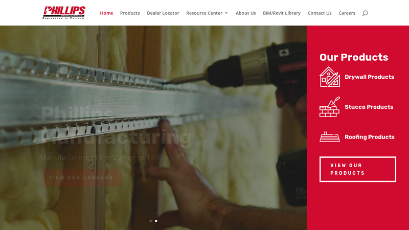Phillips Manufacturing Page