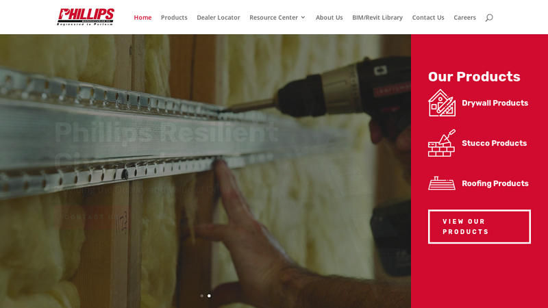 Phillips Manufacturing  Page