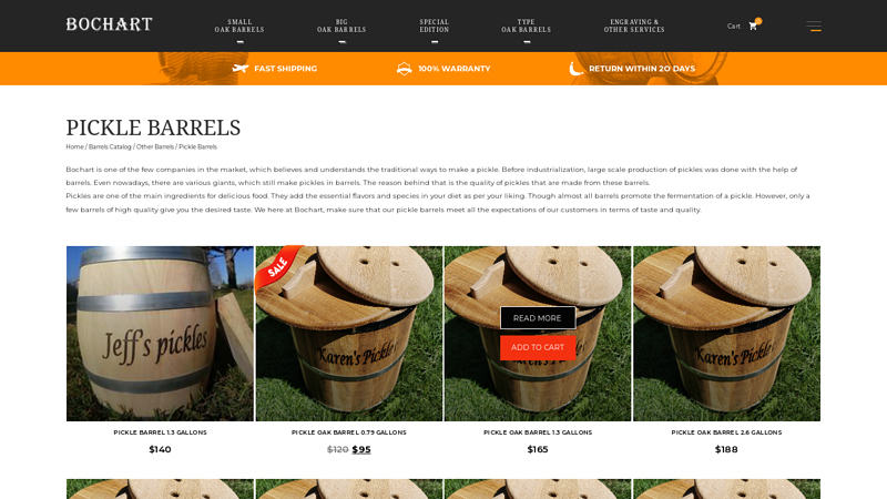 Pickle Barrels — Bochart