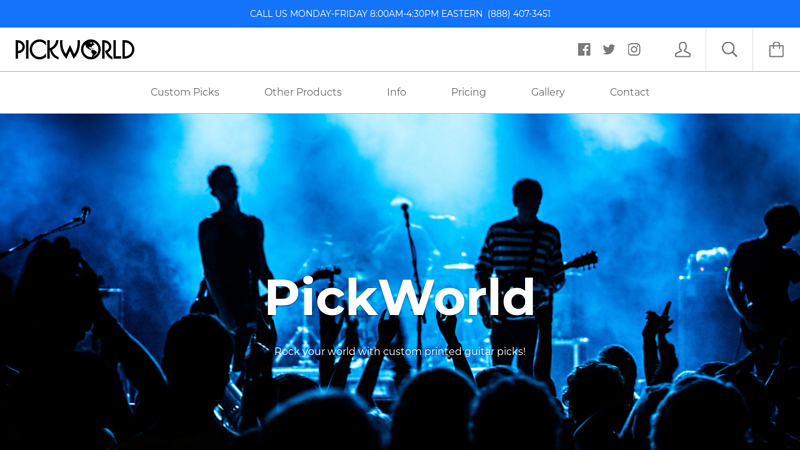 PickWorld: Guitar Picks Online Store
