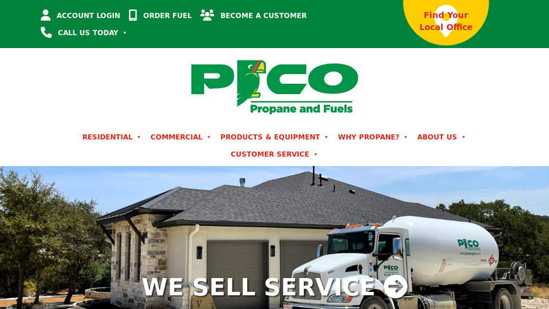Pico Propane and Fuels: Propane Delivery & Commercial Fuels