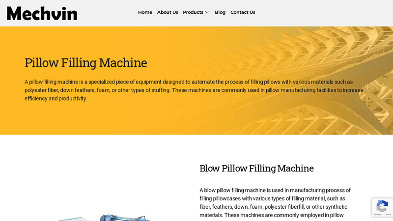 Pillow Filling Machine