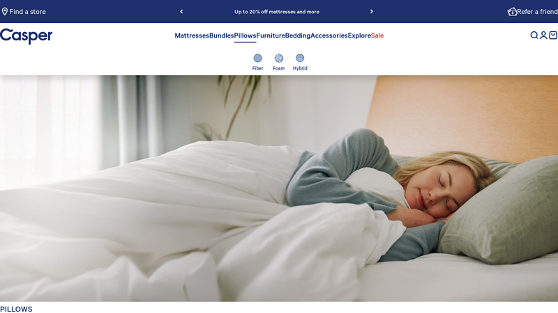 Pillows & Comfortable Bed Pillow Sets