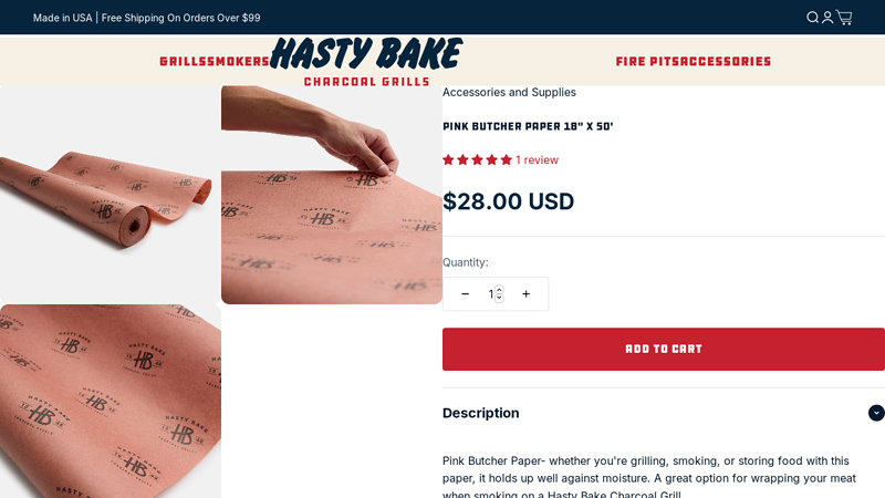 Pink Butcher Paper 18