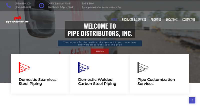 Pipe Distributors Inc