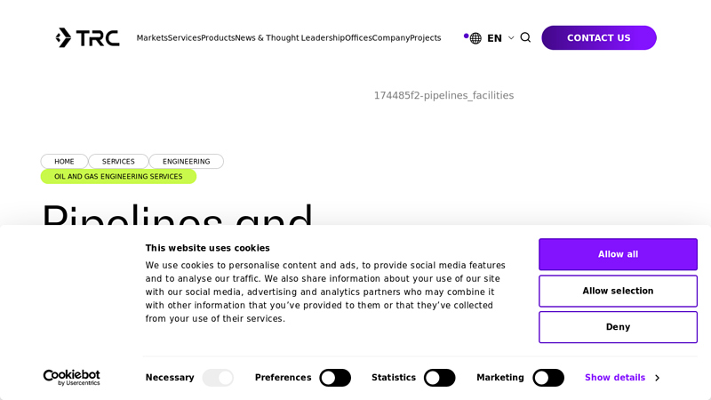 Pipelines and Facilities Engineering Projects