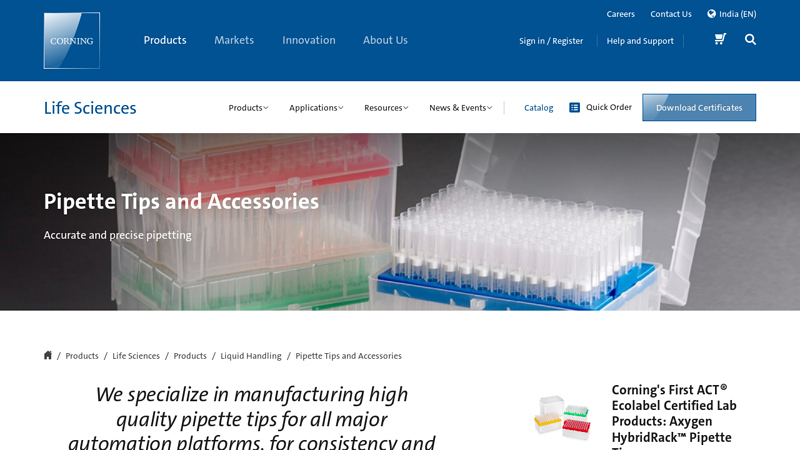 Pipette Tips, Pipettors, and Accessories