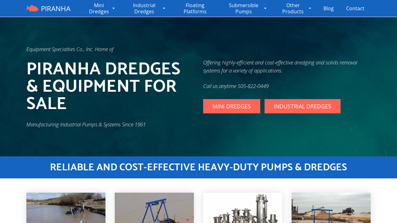 Piranha Pumps & Dredges