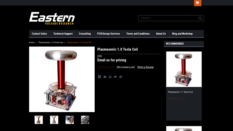 Plasmasonic 1.0 Musical Tesla Coil