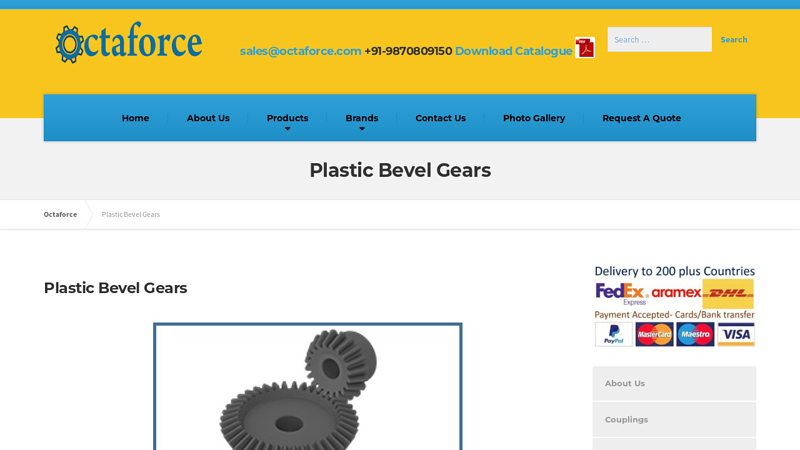 Plastic Bevel Gears