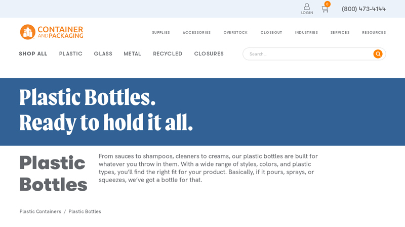 Plastic Bottles: Wholesale