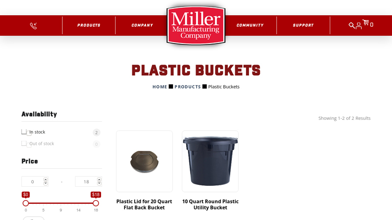Plastic Buckets