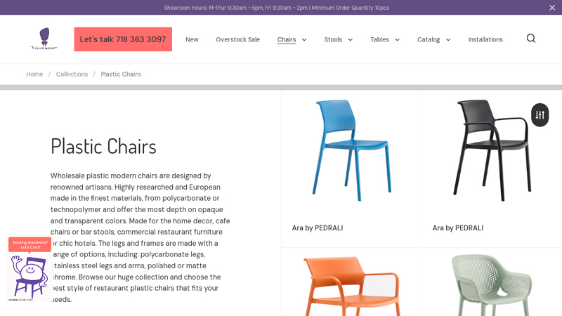 Plastic Chairs Wholesale