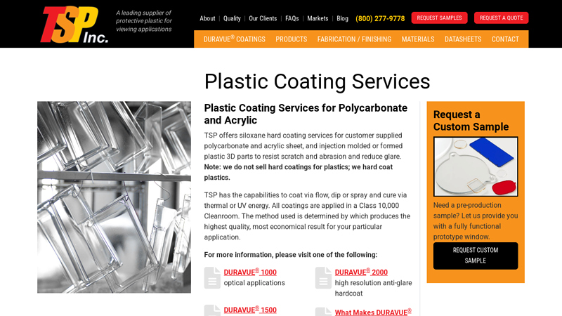 Plastic Coating Services