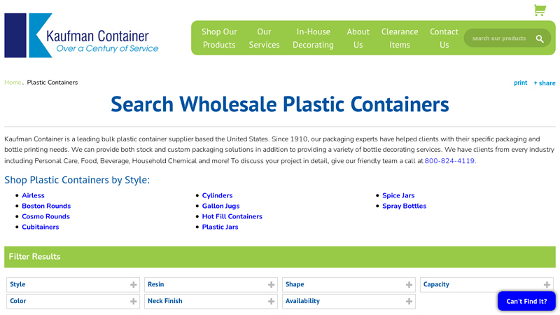 Plastic Containers